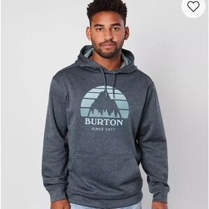 Burton Oak Men's Gray Hoodie size L